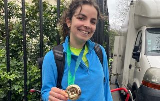 Congratulations Ellen at Marathon de Paris